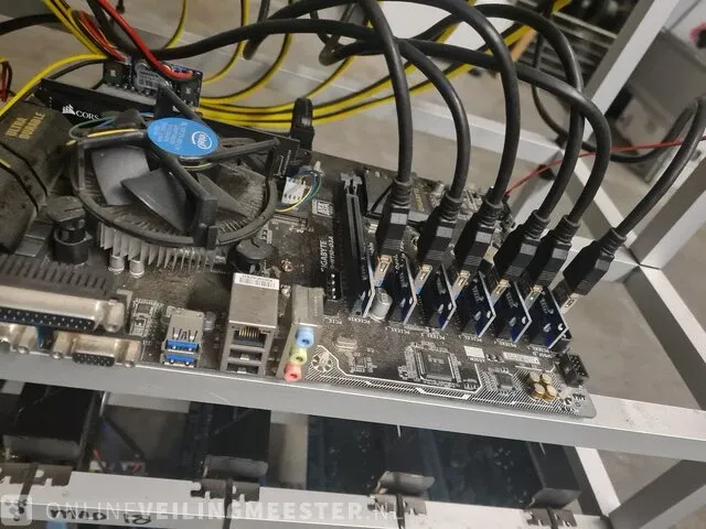 Mining rig gigabyte, 6 amd rx480 graphics card - afbeelding 4 van  10