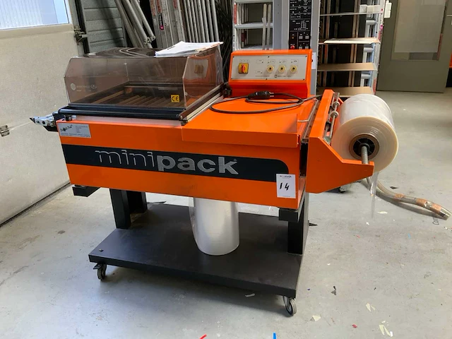 Minipack fm 75 digit krimpfolie verpakkingsmachine - afbeelding 2 van  6