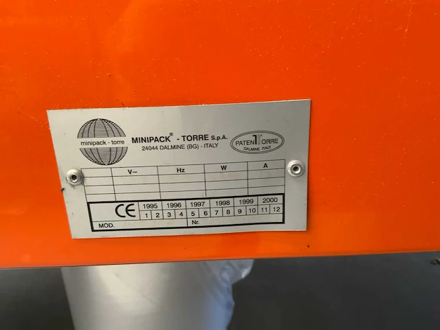 Minipack fm 75 digit krimpfolie verpakkingsmachine - afbeelding 6 van  6