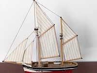 Minitatuurboot dubbele mast - afbeelding 1 van  8