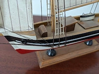 Minitatuurboot dubbele mast - afbeelding 3 van  8