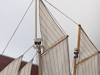 Minitatuurboot dubbele mast - afbeelding 6 van  8
