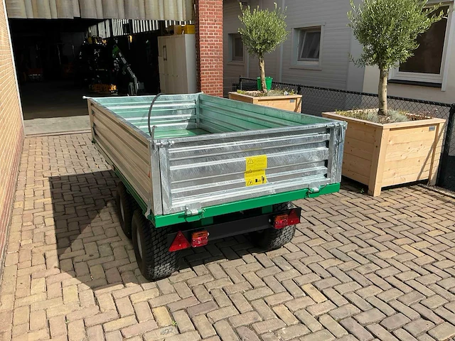 Minitractor aanhangwagen - afbeelding 2 van  9