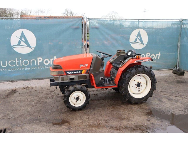 Minitractor yanmar f-7 diesel 17pk - afbeelding 1 van  1