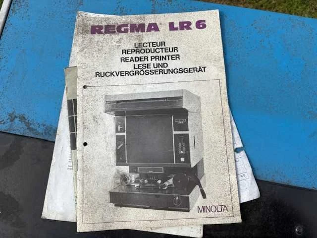 Minolta - regma - lr6 - projectors & projection - afbeelding 2 van  4