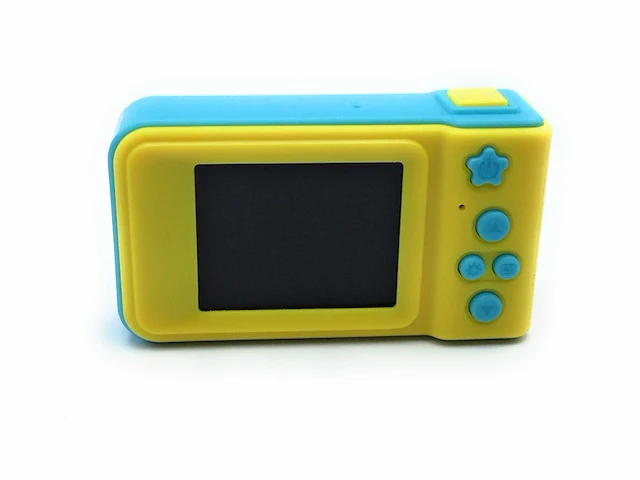 Minoni kindercamera 8 mp 1080p scherm 2 inch scherm 32g geheugenkaartlezer 3 12 jaar blauw - afbeelding 2 van  4