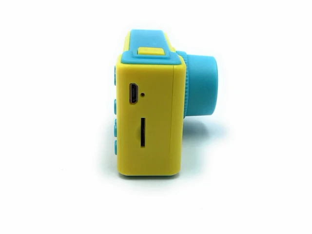 Minoni kindercamera 8 mp 1080p scherm 2 inch scherm 32g geheugenkaartlezer 3 12 jaar blauw - afbeelding 4 van  4