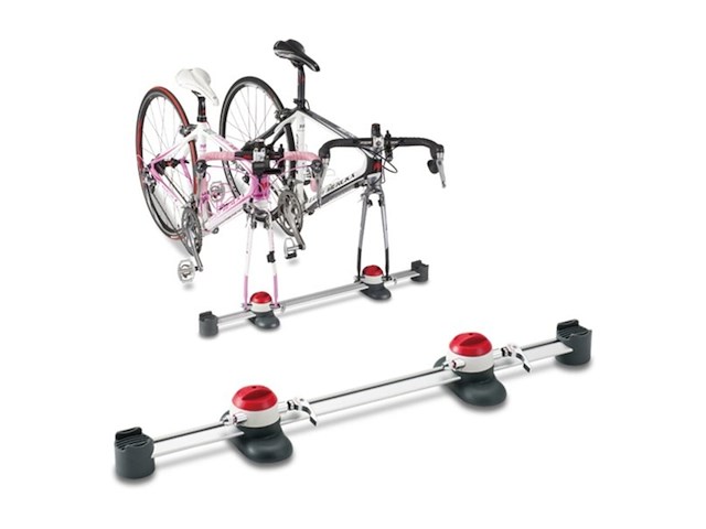 Minoura vergo -tf2 interior car rack voor fietsen geborsteld zilver - afbeelding 2 van  5