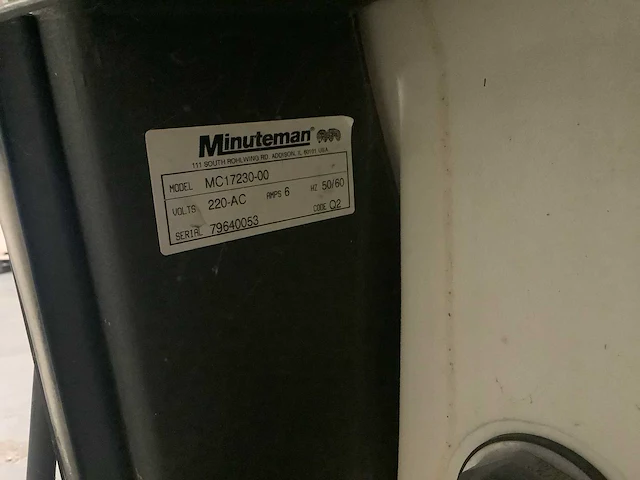 Minuteman - 170 - industriële stofzuiger - afbeelding 6 van  7