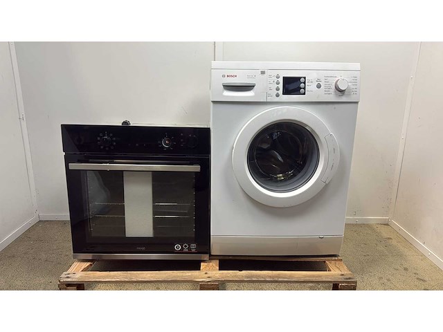 Miogo fr mos721tr inbouwoven| bosch wae28468nl wasmachine - afbeelding 2 van  5