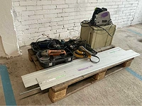 Mirka, festool cirkelzaag, schuurmachine, heatgun en geleiders - afbeelding 6 van  15