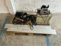 Mirka, festool cirkelzaag, schuurmachine, heatgun en geleiders - afbeelding 1 van  15