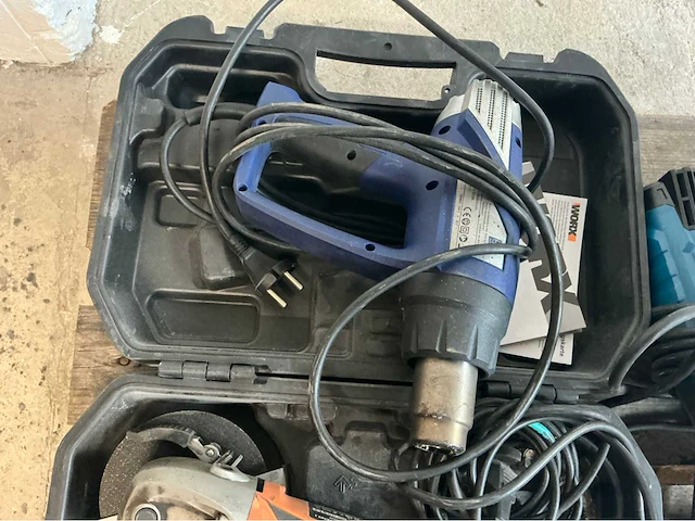 Mirka, festool cirkelzaag, schuurmachine, heatgun en geleiders - afbeelding 9 van  15