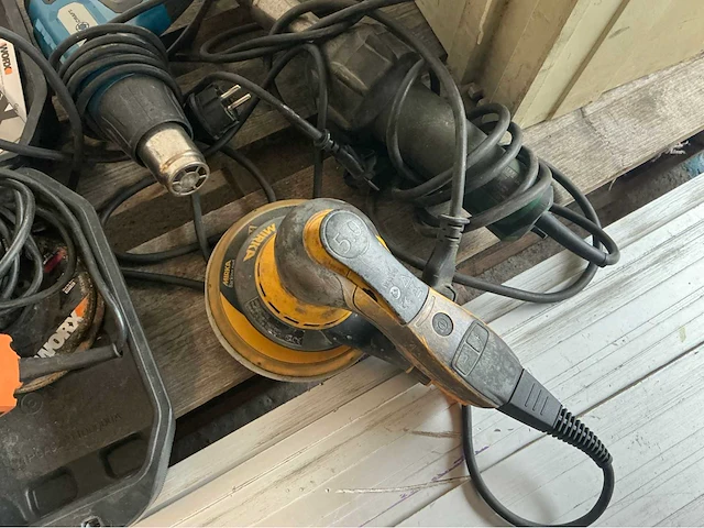 Mirka, festool cirkelzaag, schuurmachine, heatgun en geleiders - afbeelding 11 van  15