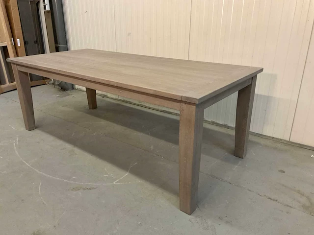 Mississippi eetkamertafel eikenhout - afbeelding 1 van  5