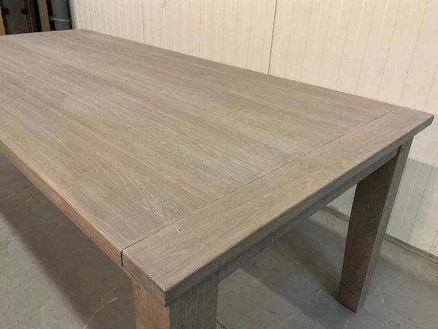 Mississippi eetkamertafel eikenhout - afbeelding 4 van  9