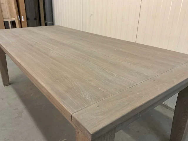 Mississippi eetkamertafel eikenhout - afbeelding 5 van  9