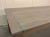 Mississippi eetkamertafel eikenhout - afbeelding 8 van  9