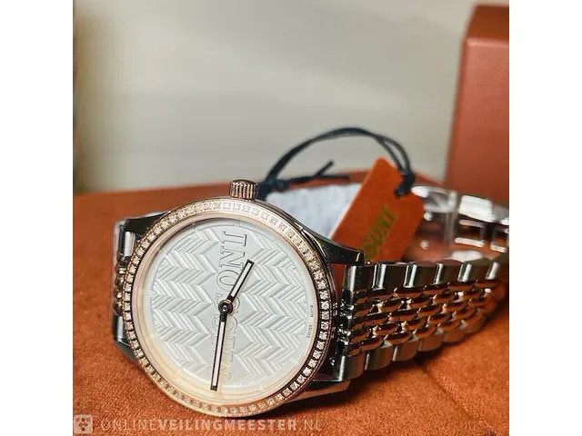 Missoni horloge 60 diamanten 0.33 carat prijs €1900,00 + taxatierapport - afbeelding 9 van  10