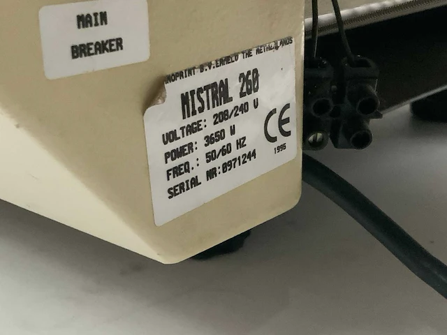 Mistral 260 convection reflow oven - afbeelding 6 van  6
