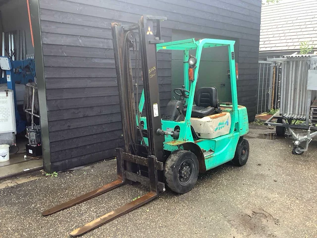 Misubischi fg25ag vorkheftruck - afbeelding 2 van  8
