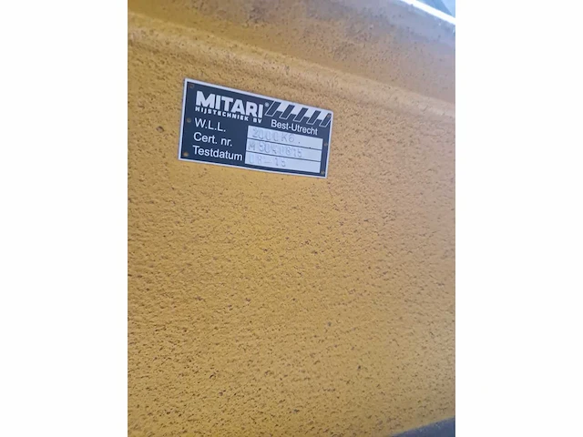 Mitari bovenloophalkraan - afbeelding 6 van  14