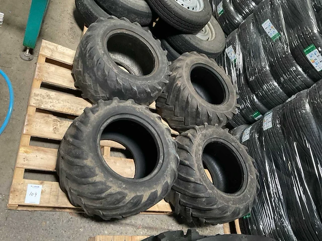 Mitas tr-07 minishovel band (4x) - afbeelding 1 van  6