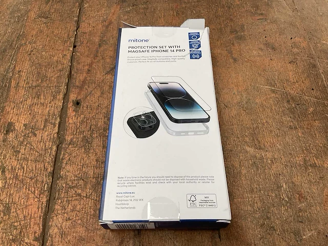 Mitone magsafe iphone 14 pro protection set - afbeelding 2 van  3