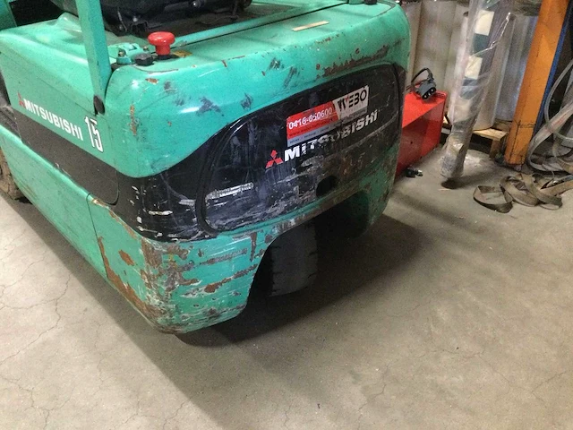 Mitsubishi - fb 15 krt - vorkheftruck - afbeelding 3 van  10