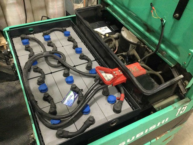 Mitsubishi - fb 15 krt - vorkheftruck - afbeelding 8 van  11