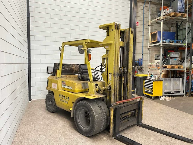 Mitsubishi - fd40k - vorkheftruck - afbeelding 9 van  14