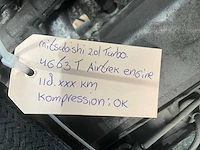 Mitsubishi 2.0l turbo airtrek 4663t automotor - afbeelding 6 van  6