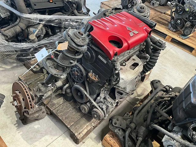 Mitsubishi colt 4g15t turbo mivec motorset - afbeelding 3 van  8