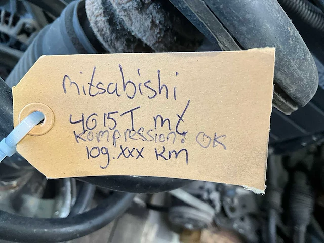 Mitsubishi colt 4g15t turbo mivec motorset - afbeelding 7 van  8