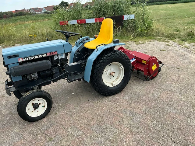 Mitsubishi d1450j minitractor - afbeelding 14 van  17