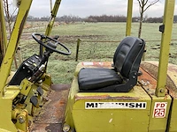 Mitsubishi fd 25 vorkheftruck - afbeelding 3 van  16