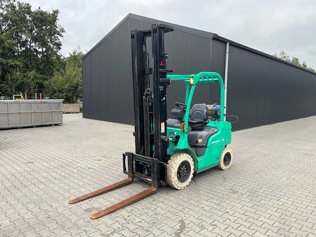 Mitsubishi fg20n lpg vorkheftruck - afbeelding 1 van  14