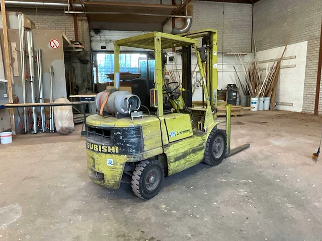 Mitsubishi fg25 vorkheftruck - afbeelding 20 van  23