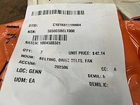 Mitsubishi motors drive belt (7x) - afbeelding 3 van  3