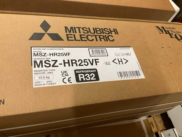 Mitsubishi msz-hr25vf/muz-hr2vf airco - afbeelding 2 van  3