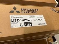 Mitsubishi msz-hr25vf/muz-hr2vf airco - afbeelding 2 van  3