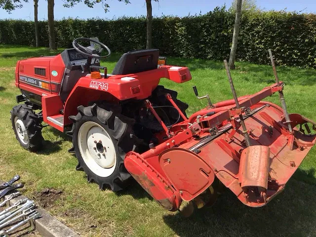 Mitsubishi mt14 minitractor - afbeelding 15 van  21