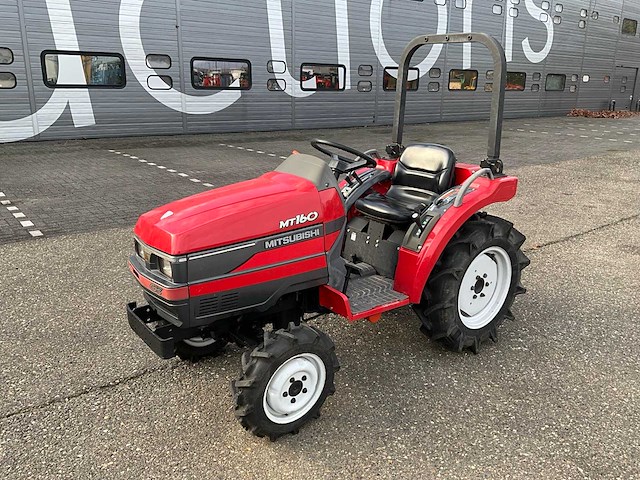 Mitsubishi mt160 4wd minitractor - afbeelding 1 van  22