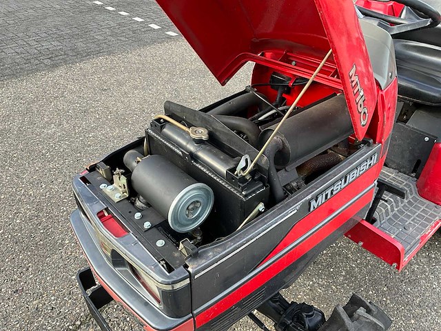 Mitsubishi mt160 4wd minitractor - afbeelding 13 van  22