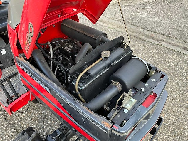 Mitsubishi mt160 4wd minitractor - afbeelding 14 van  22