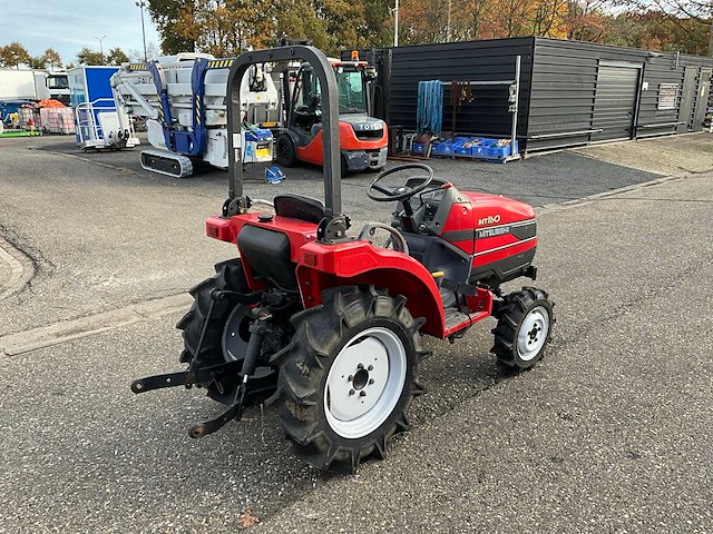 Mitsubishi mt160 4wd minitractor - afbeelding 18 van  22