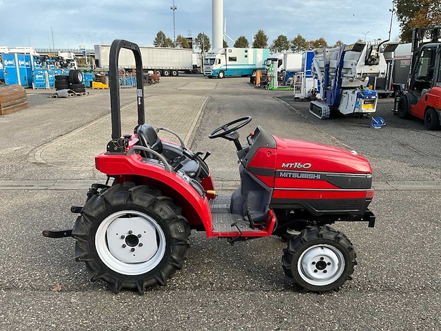 Mitsubishi mt160 4wd minitractor - afbeelding 19 van  22