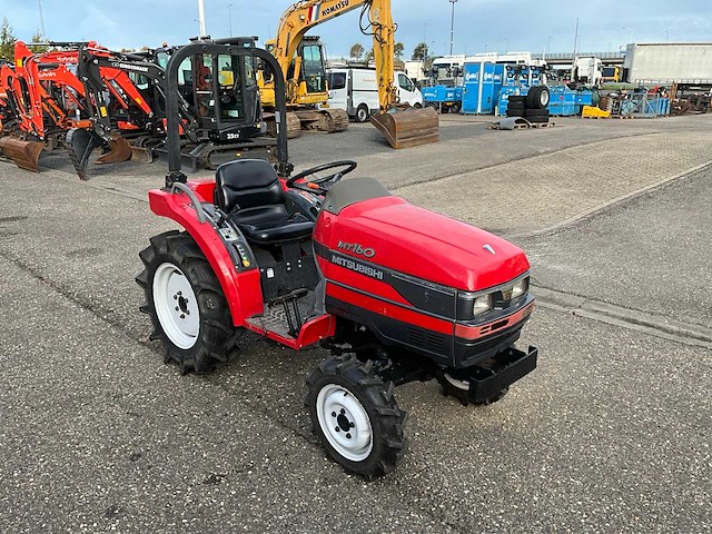 Mitsubishi mt160 4wd minitractor - afbeelding 20 van  22