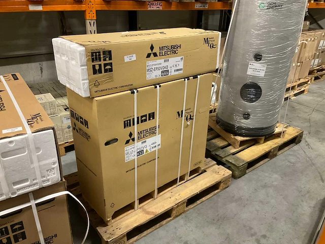 Mitsubishi muz-ef50vgkb/muz-ap50vg airco - afbeelding 1 van  4