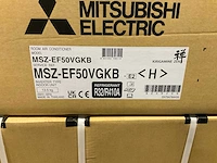 Mitsubishi muz-ef50vgkb/muz-ap50vg airco - afbeelding 2 van  4